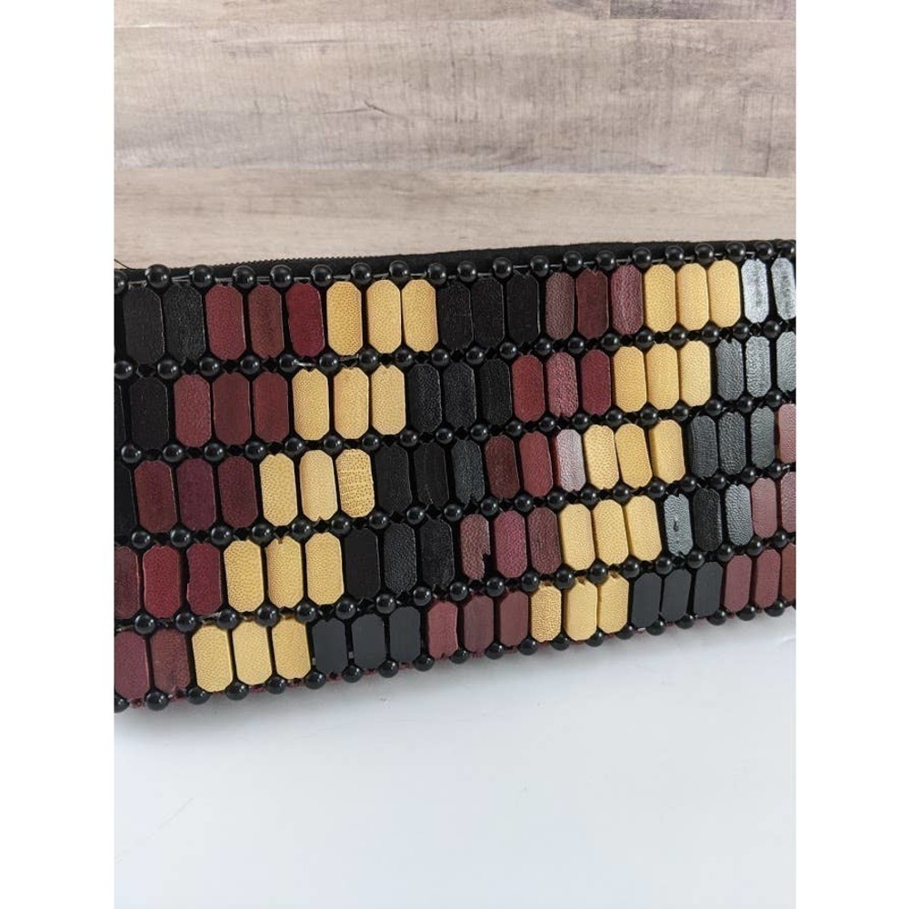 Handmade Beaded Wallet Clutch - Picture 7 of 8